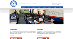 Desktop Screenshot of expressnotary.com